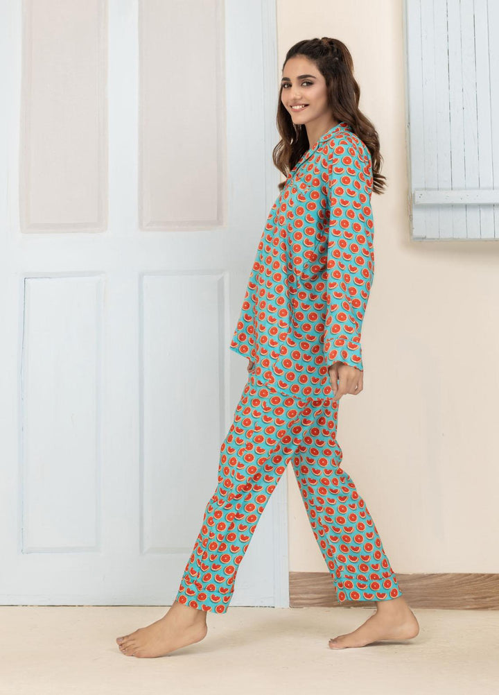 Lakhany Night Wear Cool Max Polyester 2 Piece Dress LSM21WNW LSM-2542