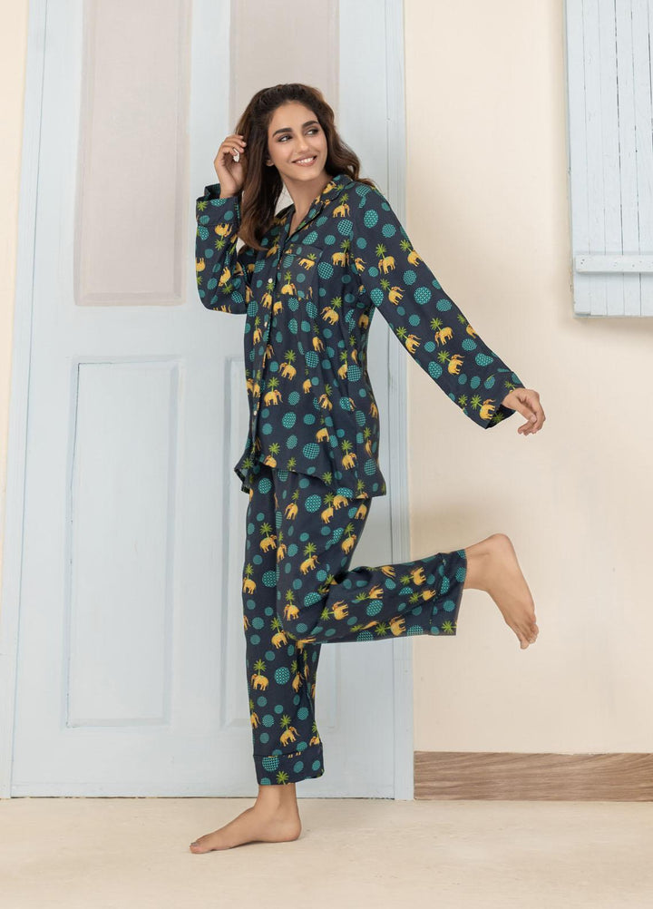 Lakhany Night Wear Cool Max Polyester 2 Piece Dress LSM21WNW LSM-2544