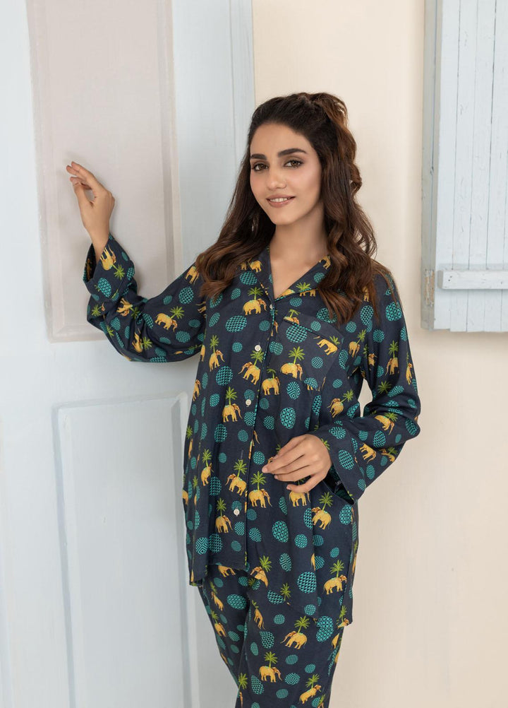 Lakhany Night Wear Cool Max Polyester 2 Piece Dress LSM21WNW LSM-2544