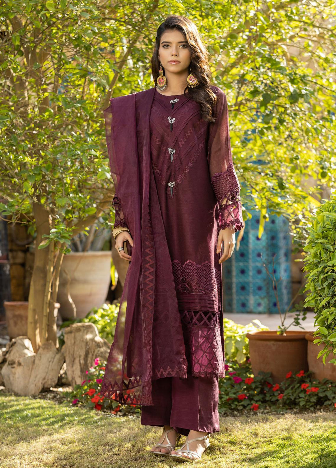 Lakhany Pret  Khaadi Net 3 Piece Suit LSM-2718