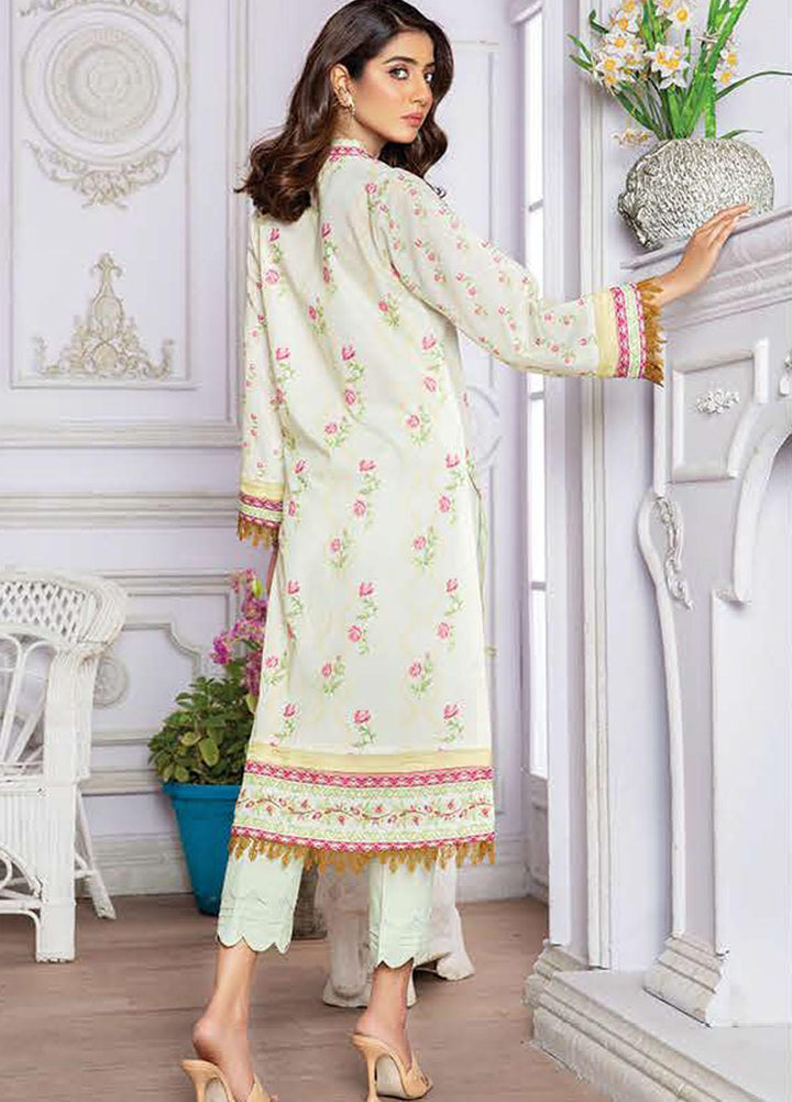 LALA Textiles Printed Lawn  Unstitched Kurties LT22DK BERNE LA-0028 - Summer Collection