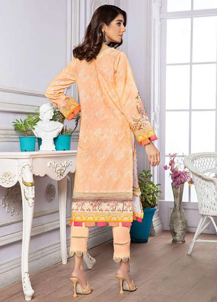 LALA Textiles Printed Lawn  Unstitched Kurties LT22DK FARO LA-0023 - Summer Collection