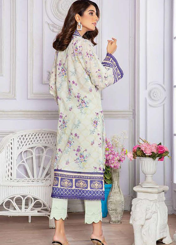 LALA Textiles Printed Lawn  Unstitched Kurties LT22DK LIANA LA-0022 - Summer Collection