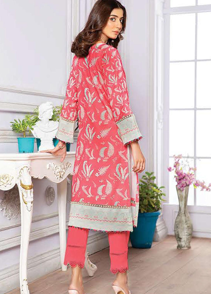 LALA Textiles Printed Lawn  Unstitched Kurties LT22DK ROQUE LA-0029 - Summer Collection