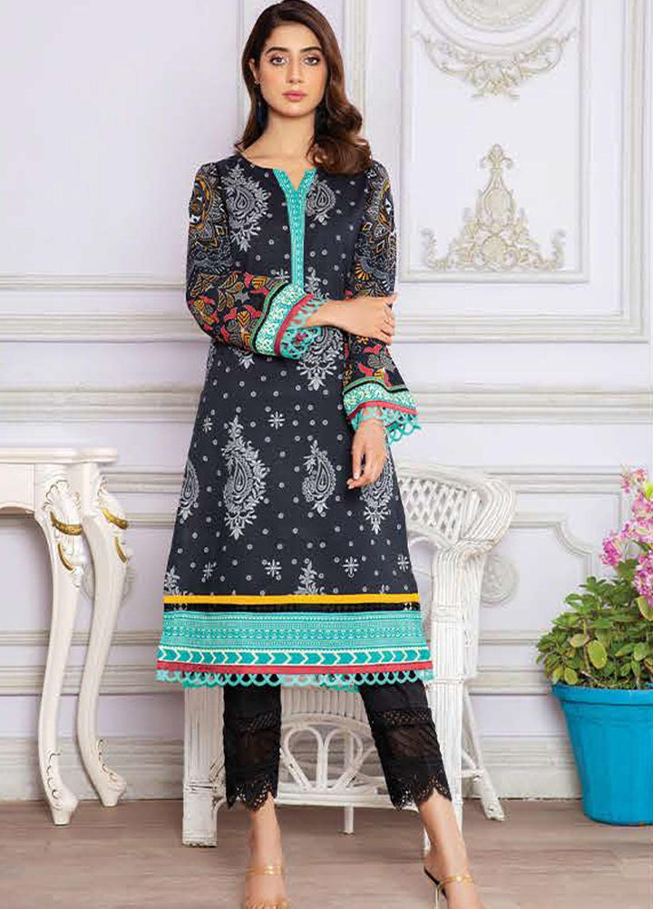 LALA Textiles Printed Lawn  Unstitched Kurties LT22DK SASHA LA-0024 - Summer Collection