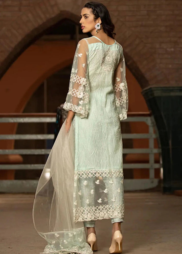 Lallaria By Noorma Kaamal Embroidered Net Suit Unstitched 3 Piece NK24LC NK-CC-02 - Formal Collection