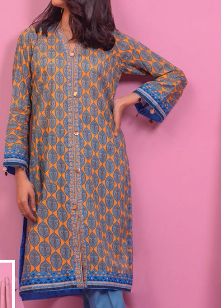 Lamha by Tarzz Printed Lawn  Unstitched Kurties TZ21L SS-1-11 - Spring / Summer Collection