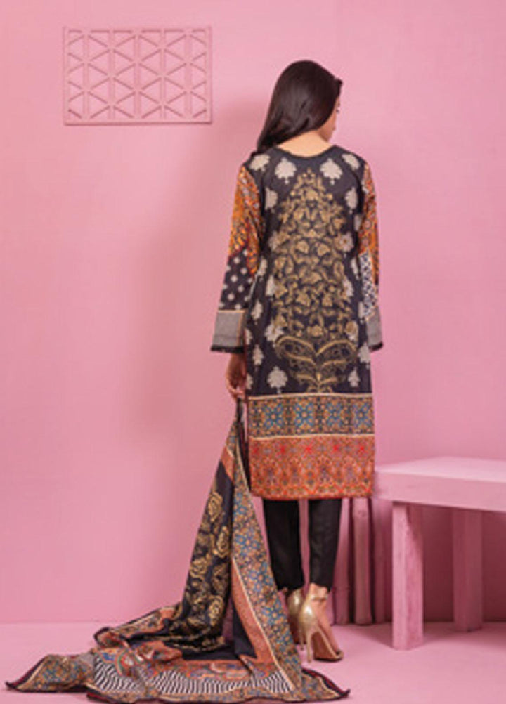 Lamha by Tarzz Printed Lawn Suits Unstitched 3 Piece TZ21L SS-3-13 - Spring / Summer Collection