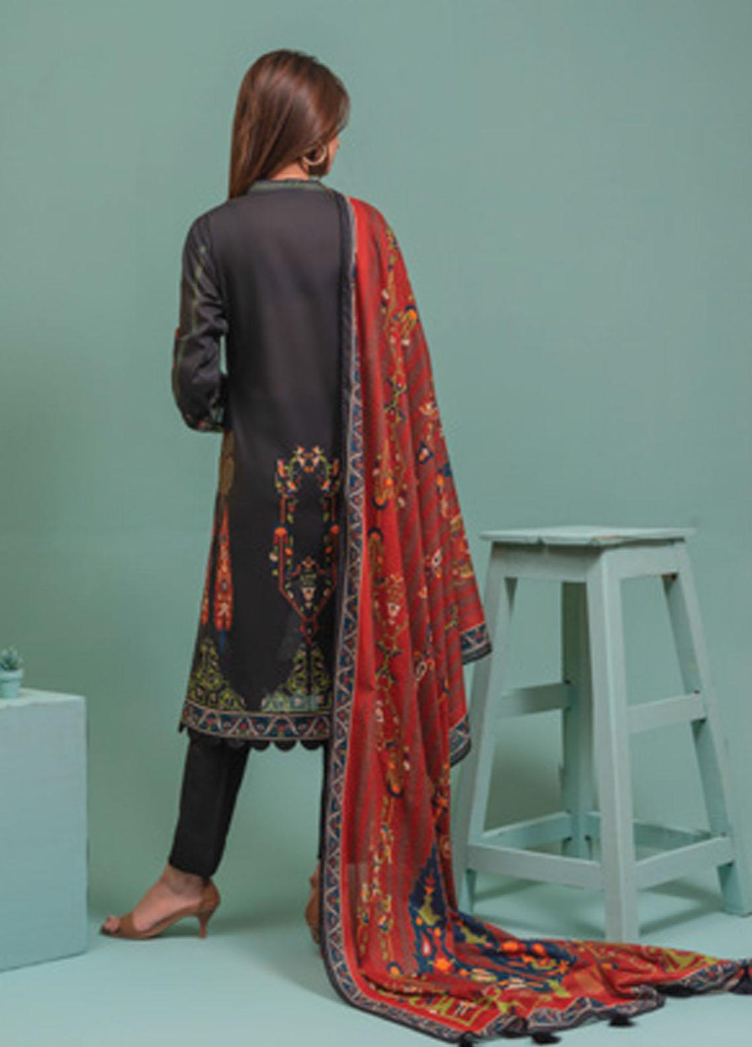 Lamha by Tarzz Printed Lawn Suits Unstitched 3 Piece TZ21L SS-3-16 - Spring / Summer Collection