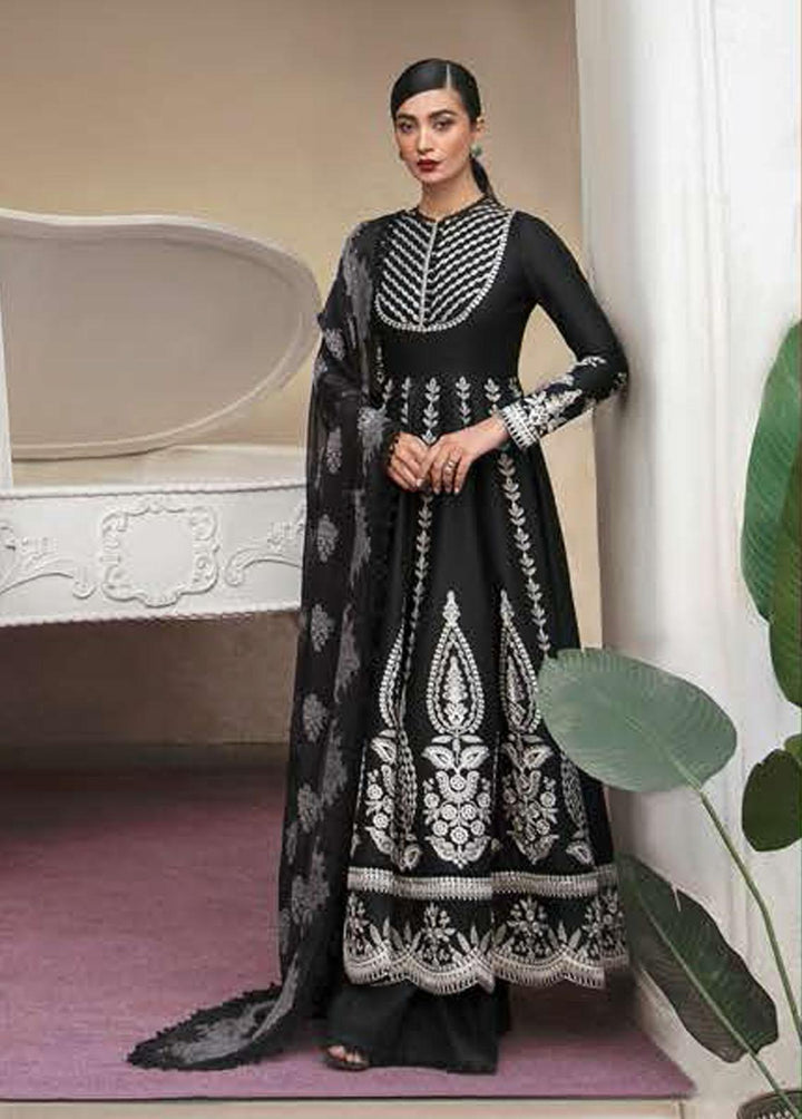 Lamhay By Afrozeh Embroidered Lawn Suits Unstitched 3 Piece AF23L 006 Sable - Luxury Collection