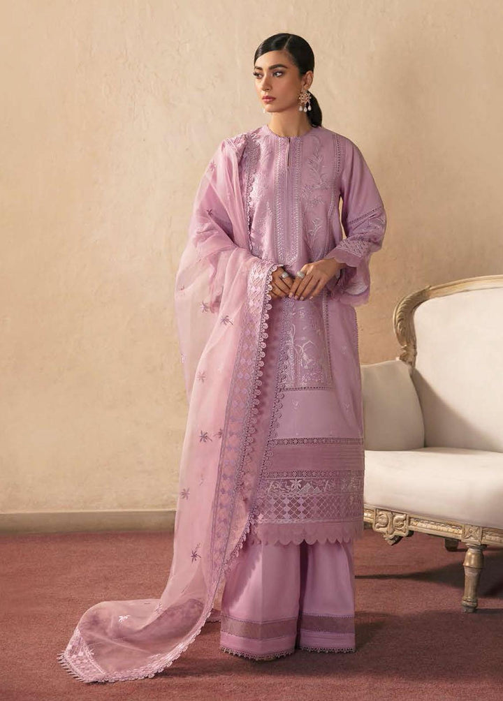 Lamhay By Afrozeh Embroidered Lawn Suits Unstitched 3 Piece AF23L 010 Nova - Luxury Collection