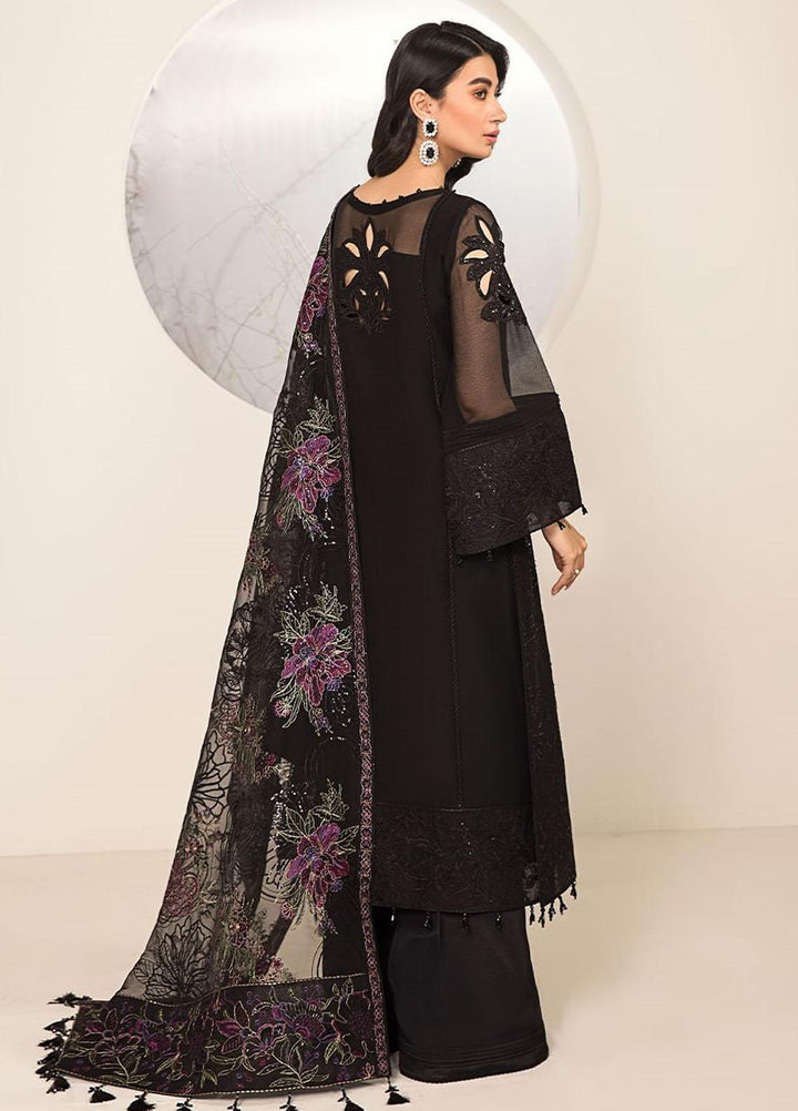 Lamhay By Alizeh Fashion Embroidered Chiffon Suits Unstitched 3 Piece AFB23L Amera - Festive Collection