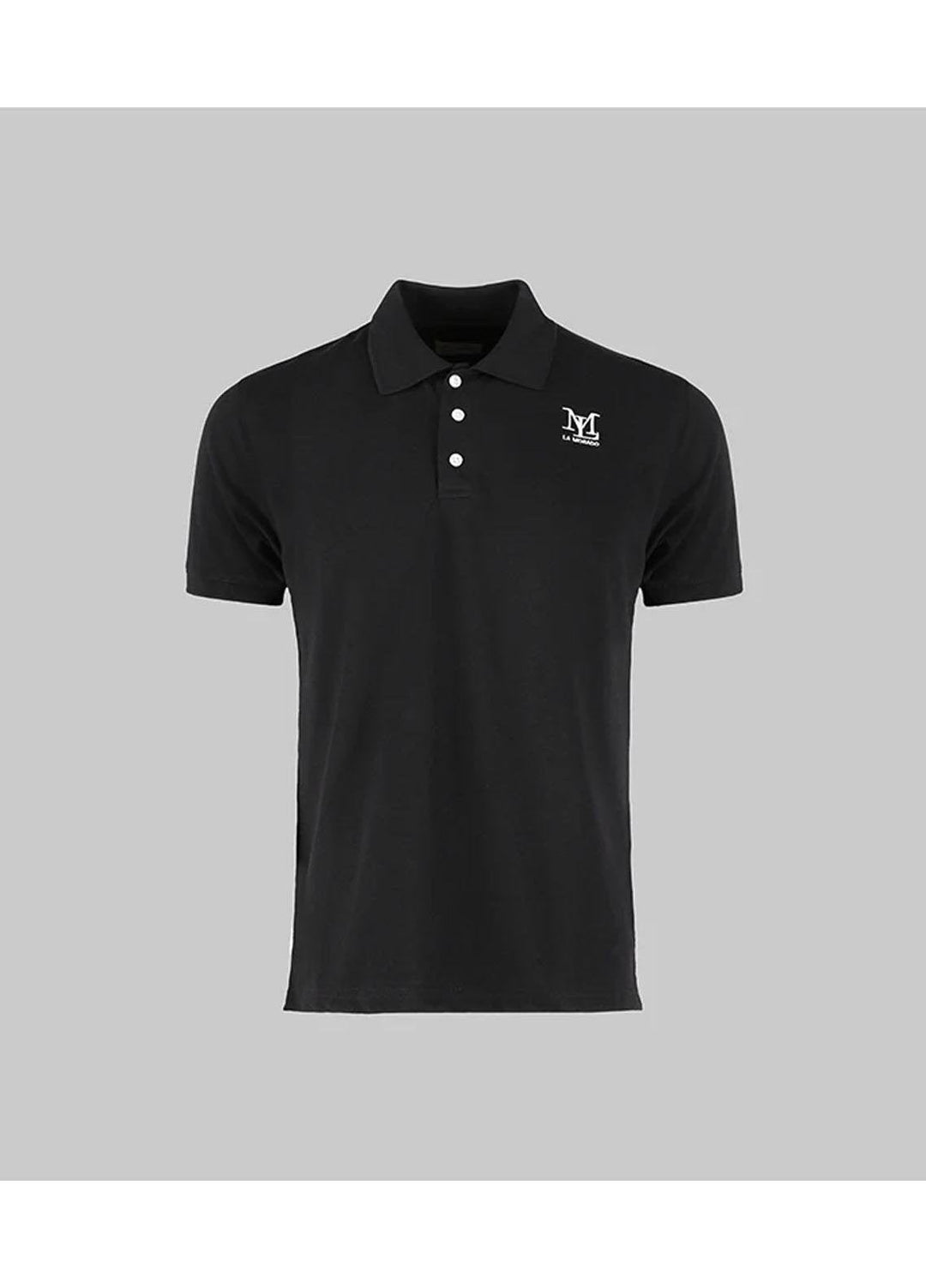 Lamorado Cotton Casual Mens Polo -  LMD22M Polo Shirts Black