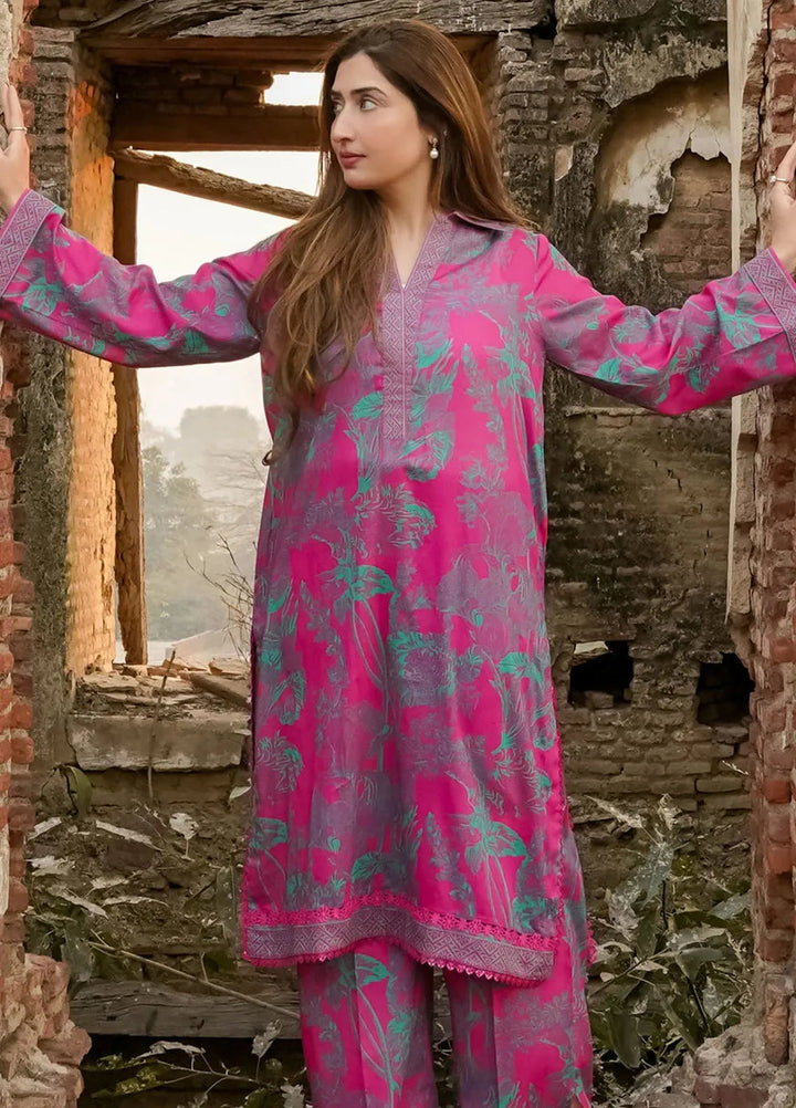 Lamorado Printed Lawn Suit Unstitched 2 Piece LMD25LP LWSU-25P205 - Summer Collection