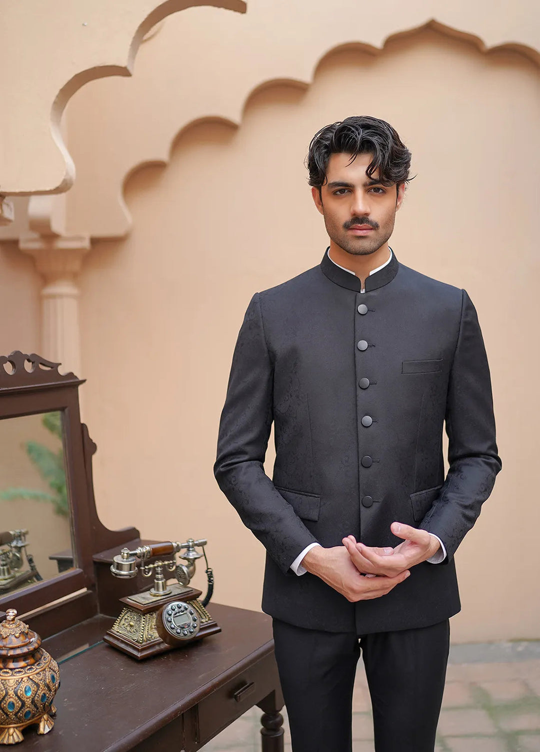 Lapel Tropical Formal Men Prince Suit - Jules