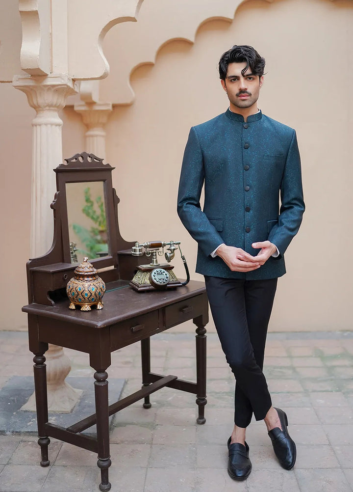 Lapel Tropical Formal Men Prince Suit - Laurent