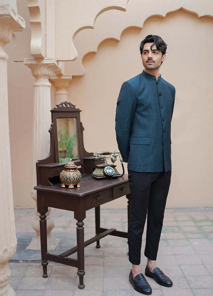 Lapel Tropical Formal Men Prince Suit - Laurent