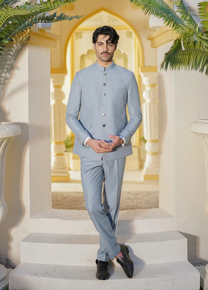 Lapel Tropical Formal Men Prince Suit - Olivier