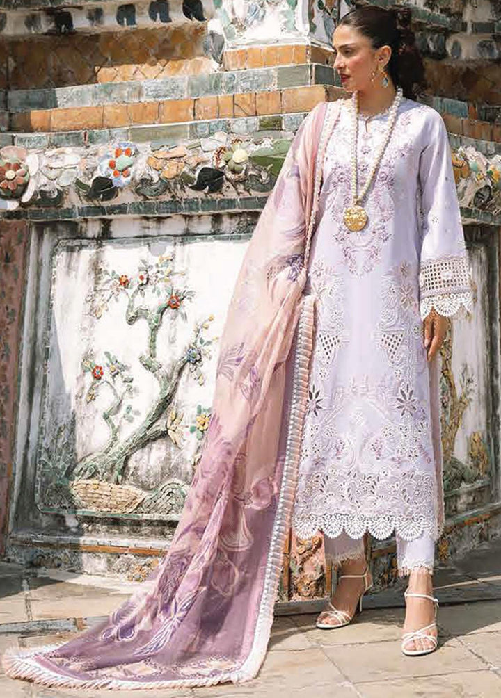 Lawana by Mushq Embroidered Lawn Suits Unstitched 3 Piece MQ23L MSL-23-02 Banyen - Spring / Summer Collection
