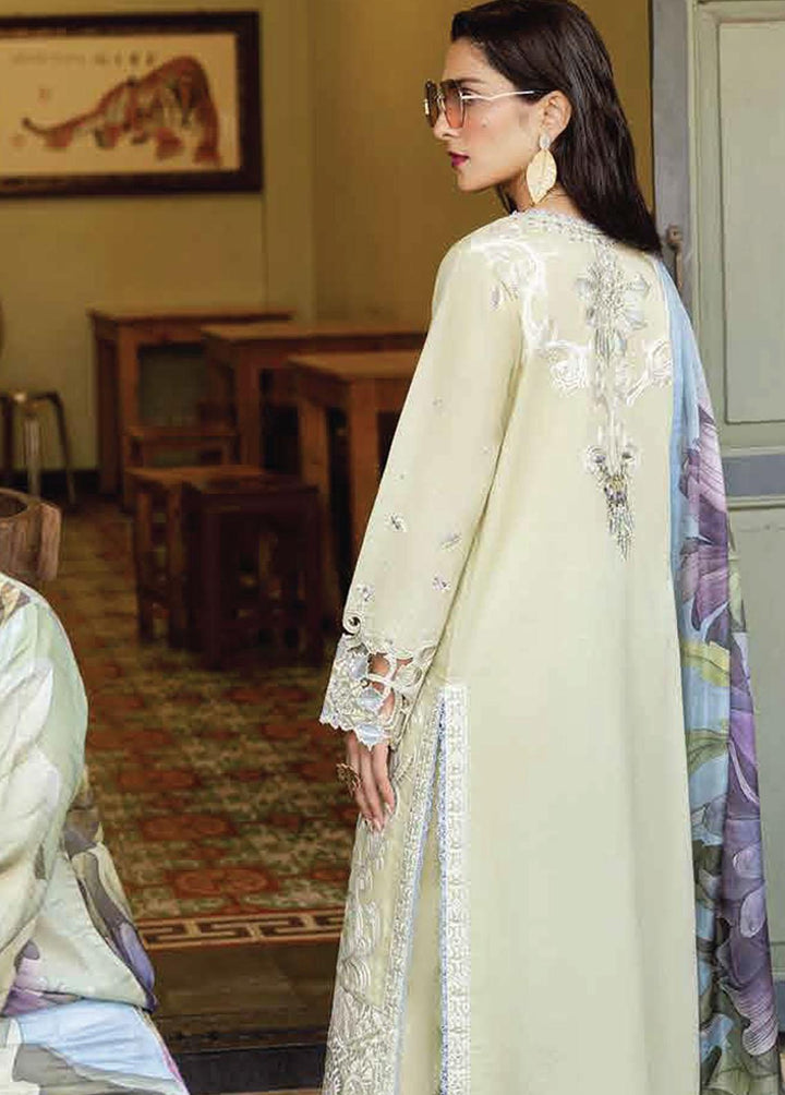 Lawana by Mushq Embroidered Lawn Suits Unstitched 3 Piece MQ23L MSL-23-04 Emon - Spring / Summer Collection
