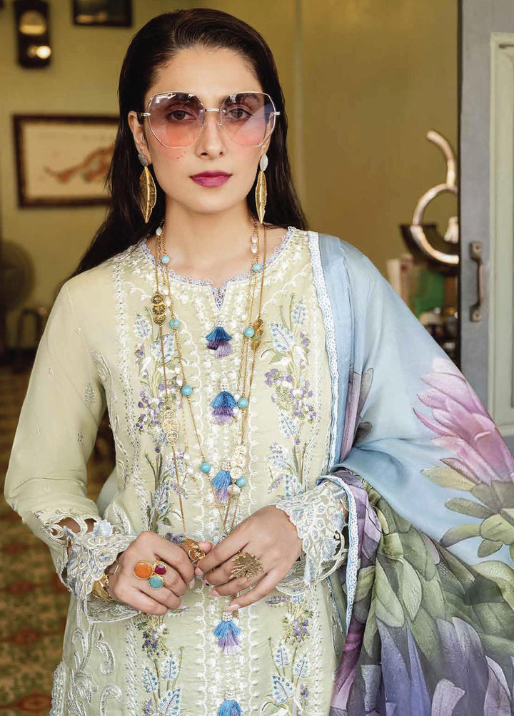Lawana by Mushq Embroidered Lawn Suits Unstitched 3 Piece MQ23L MSL-23-04 Emon - Spring / Summer Collection