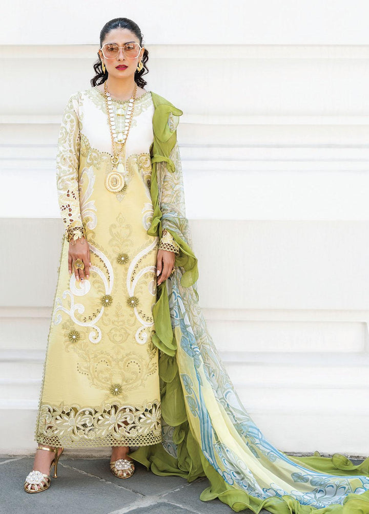 Lawana by Mushq Embroidered Lawn Suits Unstitched 3 Piece MQ23L MSL-23-06 Intira - Spring / Summer Collection