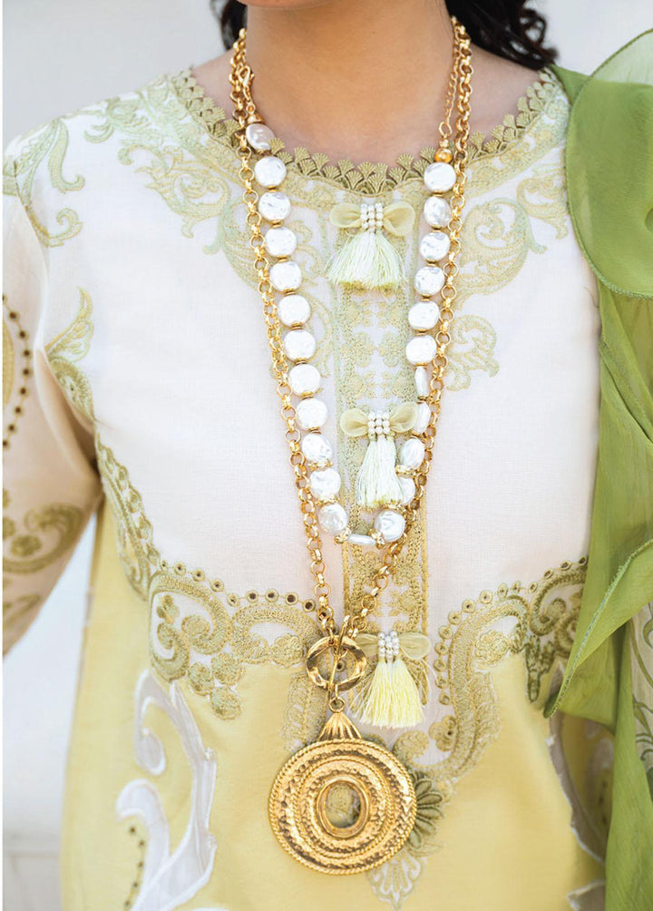 Lawana by Mushq Embroidered Lawn Suits Unstitched 3 Piece MQ23L MSL-23-06 Intira - Spring / Summer Collection