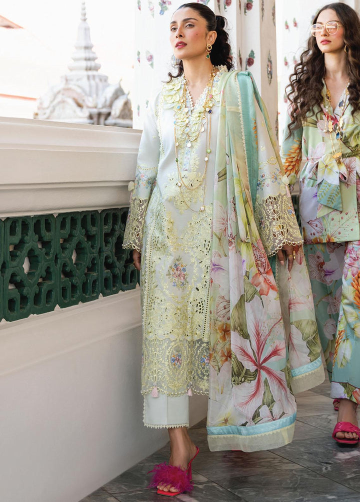 Lawana by Mushq Embroidered Lawn Suits Unstitched 3 Piece MQ23L MSL-23-07 Kamon - Spring / Summer Collection