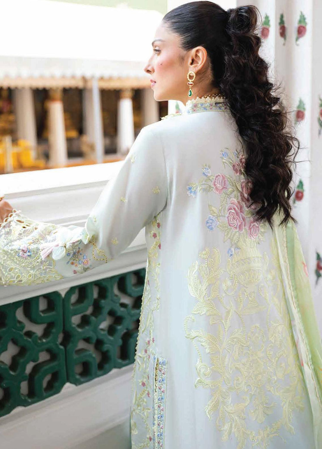 Lawana by Mushq Embroidered Lawn Suits Unstitched 3 Piece MQ23L MSL-23-07 Kamon - Spring / Summer Collection