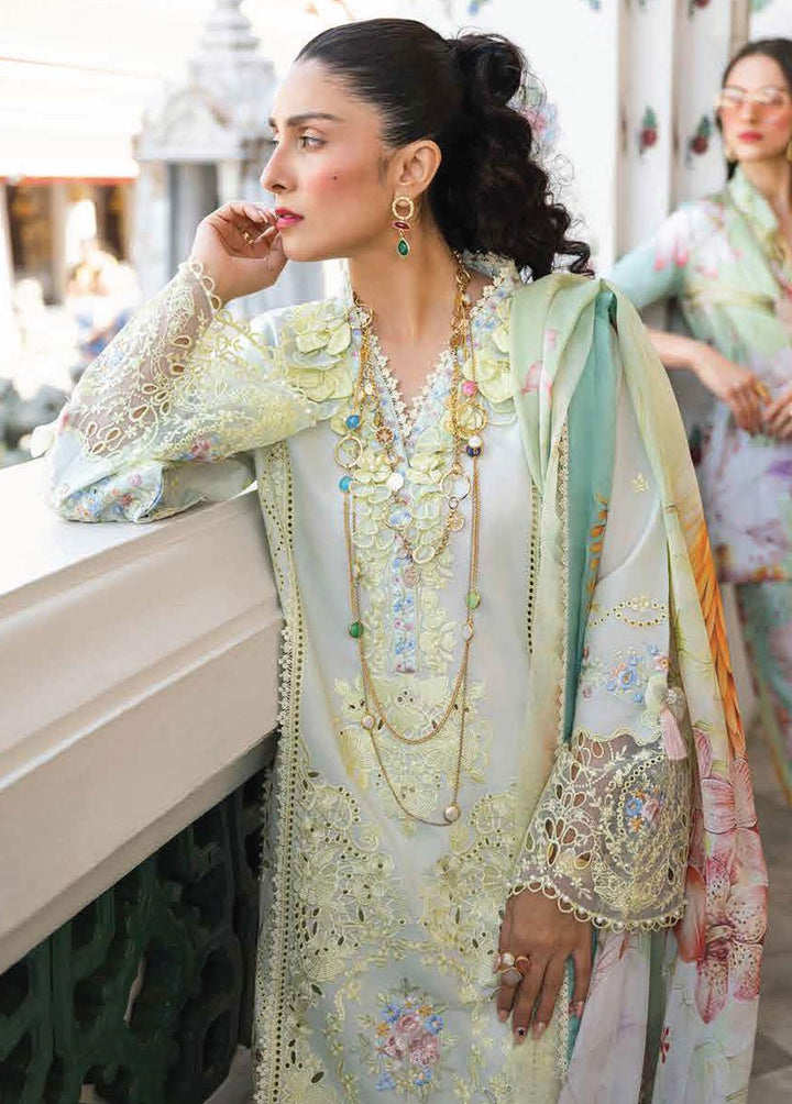 Lawana by Mushq Embroidered Lawn Suits Unstitched 3 Piece MQ23L MSL-23-07 Kamon - Spring / Summer Collection
