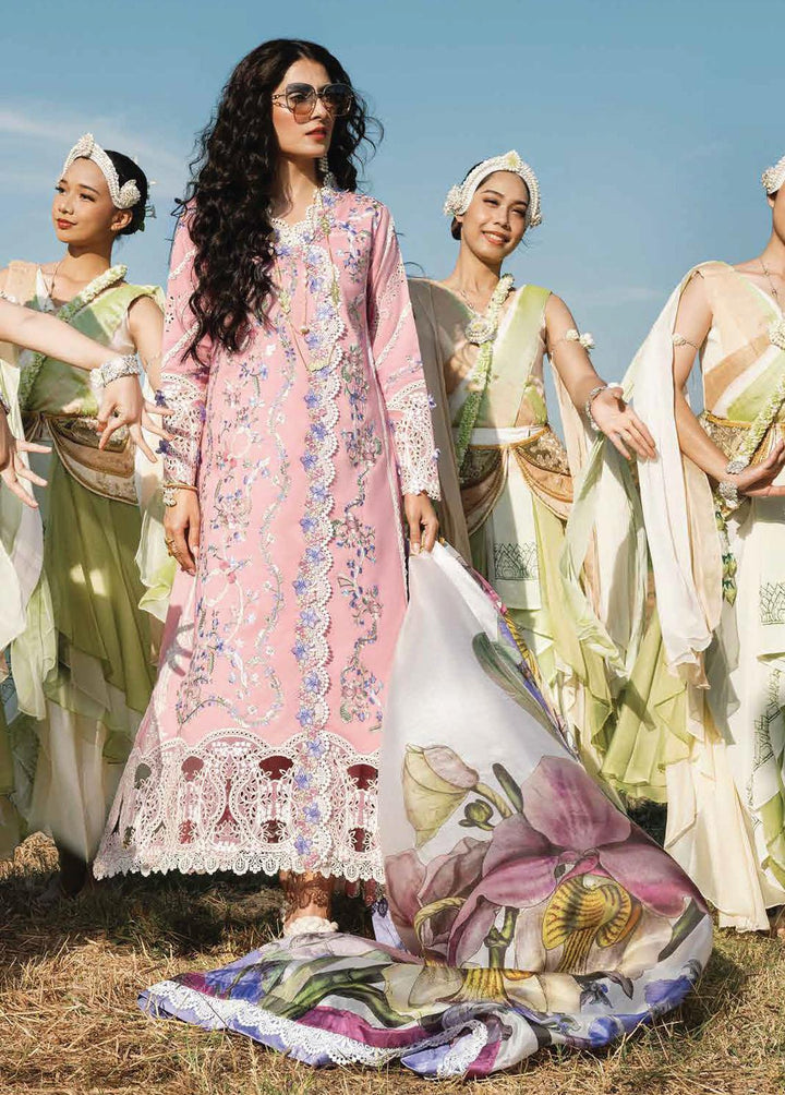 Lawana by Mushq Embroidered Lawn Suits Unstitched 3 Piece MQ23L MSL-23-08 Lalita - Spring / Summer Collection