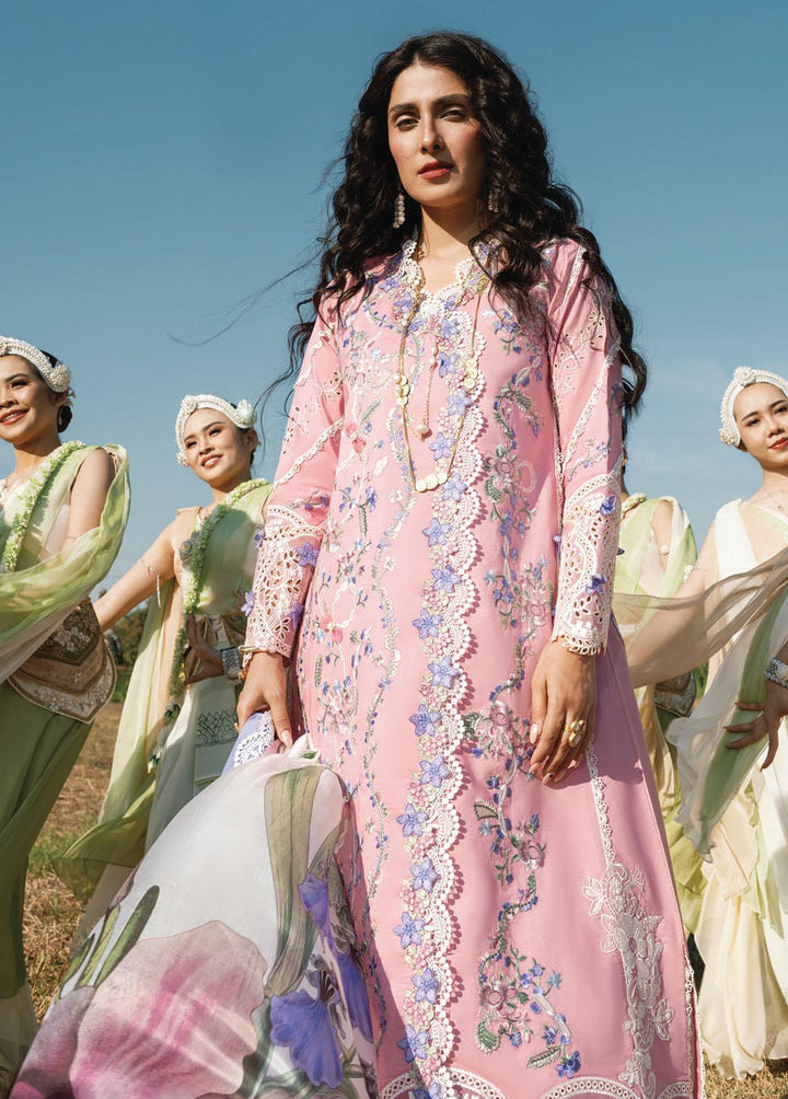 Lawana by Mushq Embroidered Lawn Suits Unstitched 3 Piece MQ23L MSL-23-08 Lalita - Spring / Summer Collection