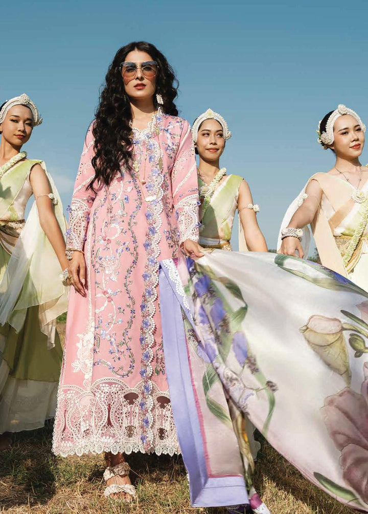 Lawana by Mushq Embroidered Lawn Suits Unstitched 3 Piece MQ23L MSL-23-08 Lalita - Spring / Summer Collection