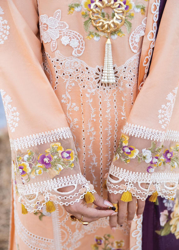 Lawana by Mushq Embroidered Lawn Suits Unstitched 3 Piece MQ23L MSL-23-16 Fah - Spring / Summer Collection