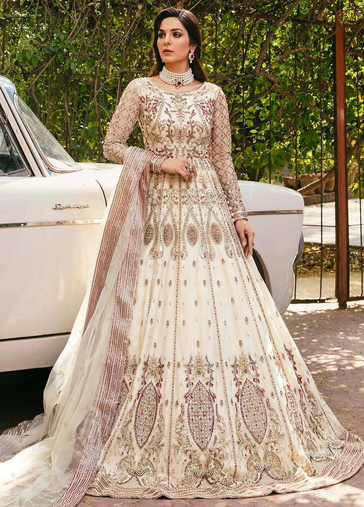 Layali Formals By Akbar Aslam Embroidered Net Suits Unstitched 3 Piece AA23L Fay - Luxury Formal Collection