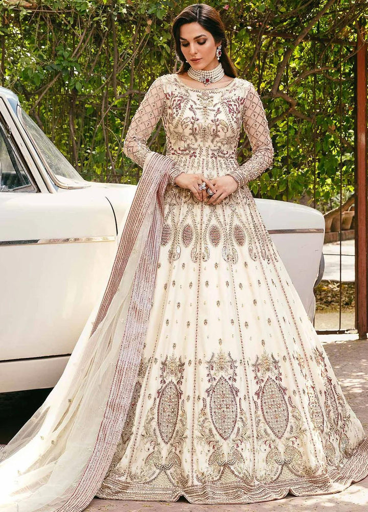 Layali Formals By Akbar Aslam Embroidered Net Suits Unstitched 3 Piece AA23L Fay - Luxury Formal Collection