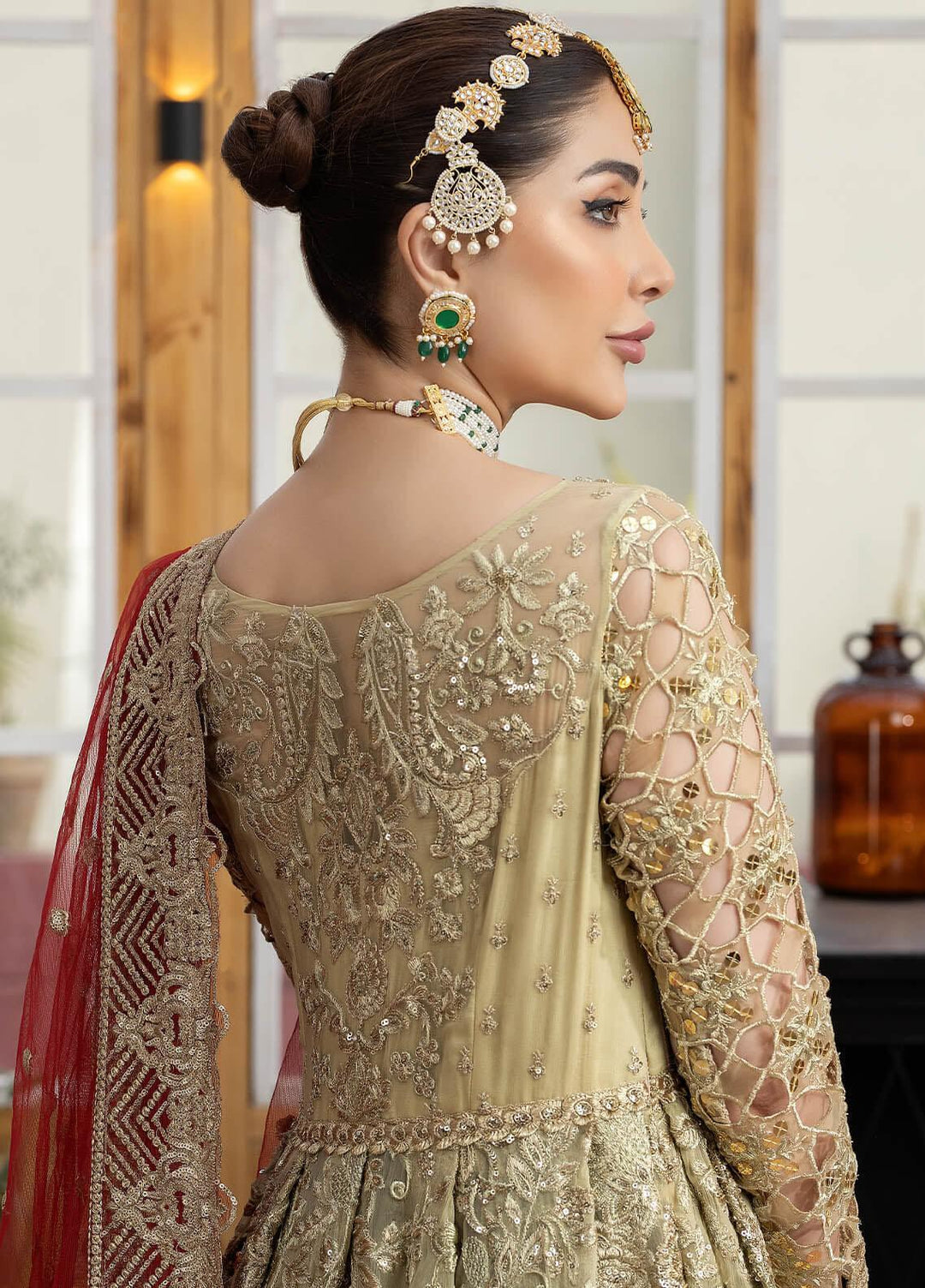 Le Etincelle By Imrozia Premium Embroidered Organza Suits Unstitched 3 Piece IMP23LE I-171 Daniela - Luxury Formal Collection