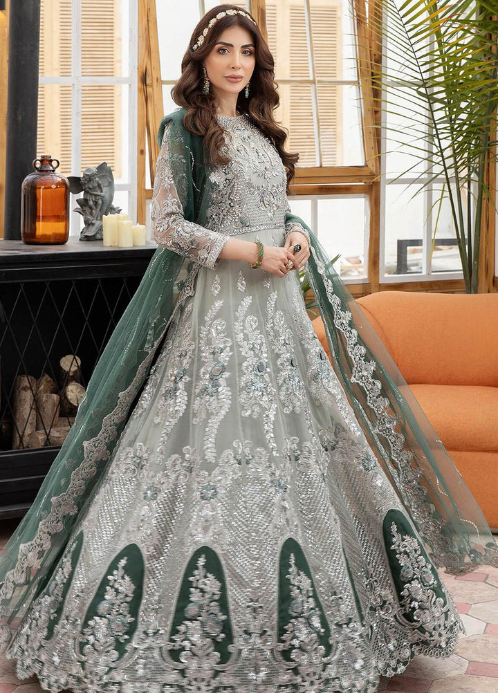 Le Etincelle By Imrozia Premium Embroidered Organza Suits Unstitched 3 Piece IMP23LE I-172 Liliana - Luxury Formal Collection