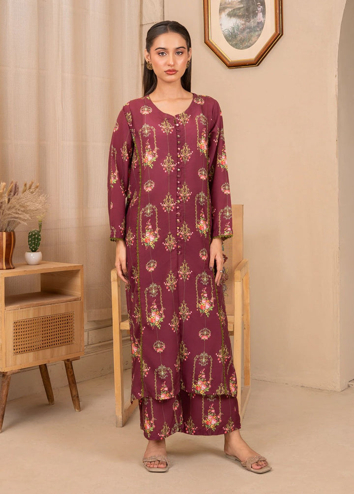 Leena Fatima Pret Printed Cambric 2 Piece Suit LF-SS25-02