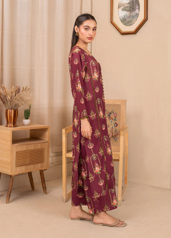 Leena Fatima Pret Printed Cambric 2 Piece Suit LF-SS25-02