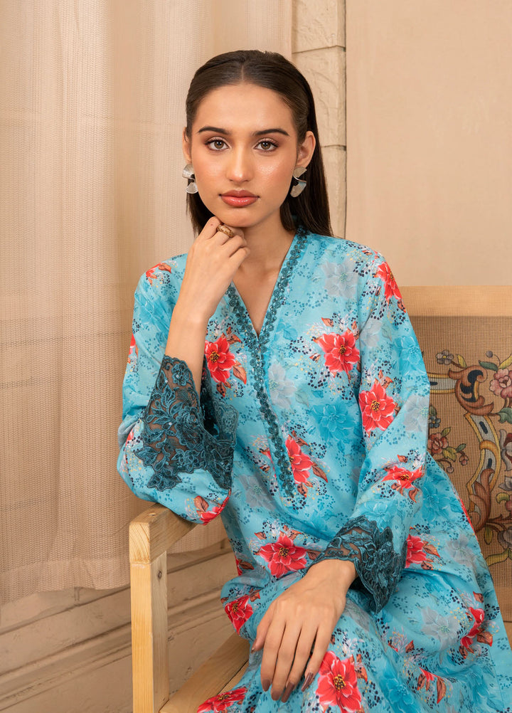 Leena Fatima Pret Printed Cambric 2 Piece Suit LF-SS25-05