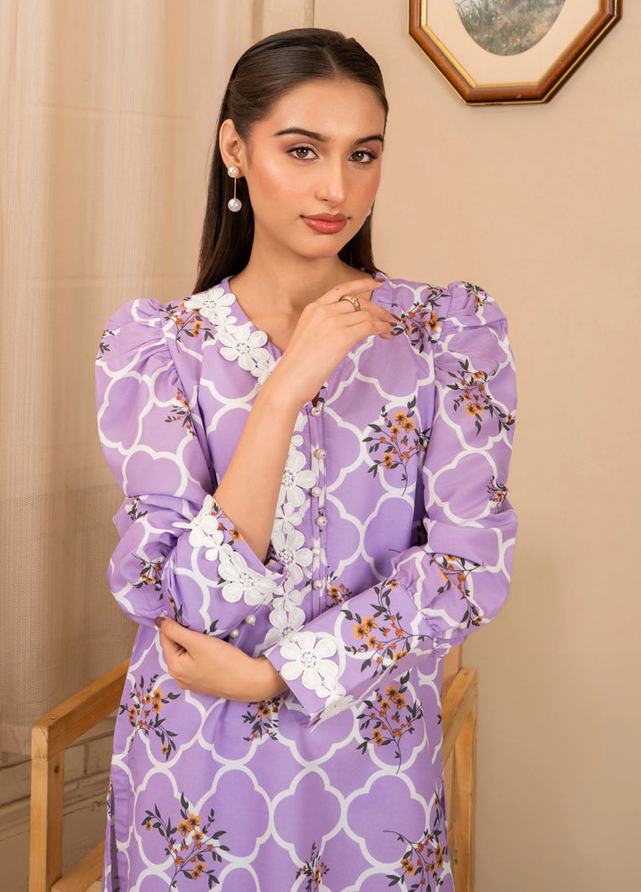 Leena Fatima Pret Printed Cambric 2 Piece Suit LF-SS25-07