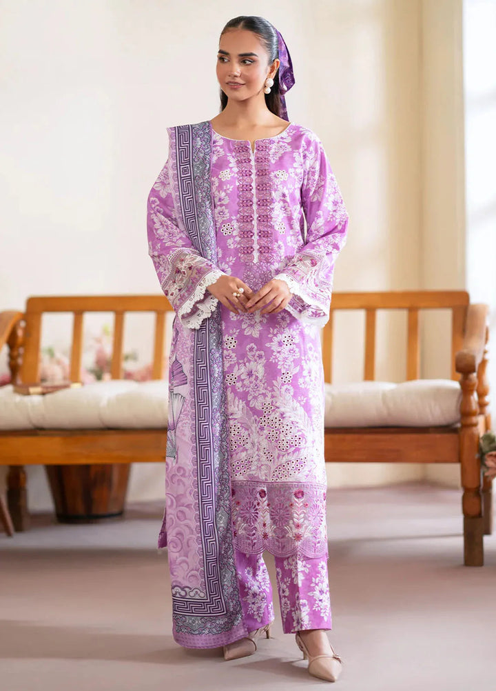 Leila by Mahnur Embroidered Khaddar Suit Unstitched 3 Piece MN24L Fiona - Winter Collection