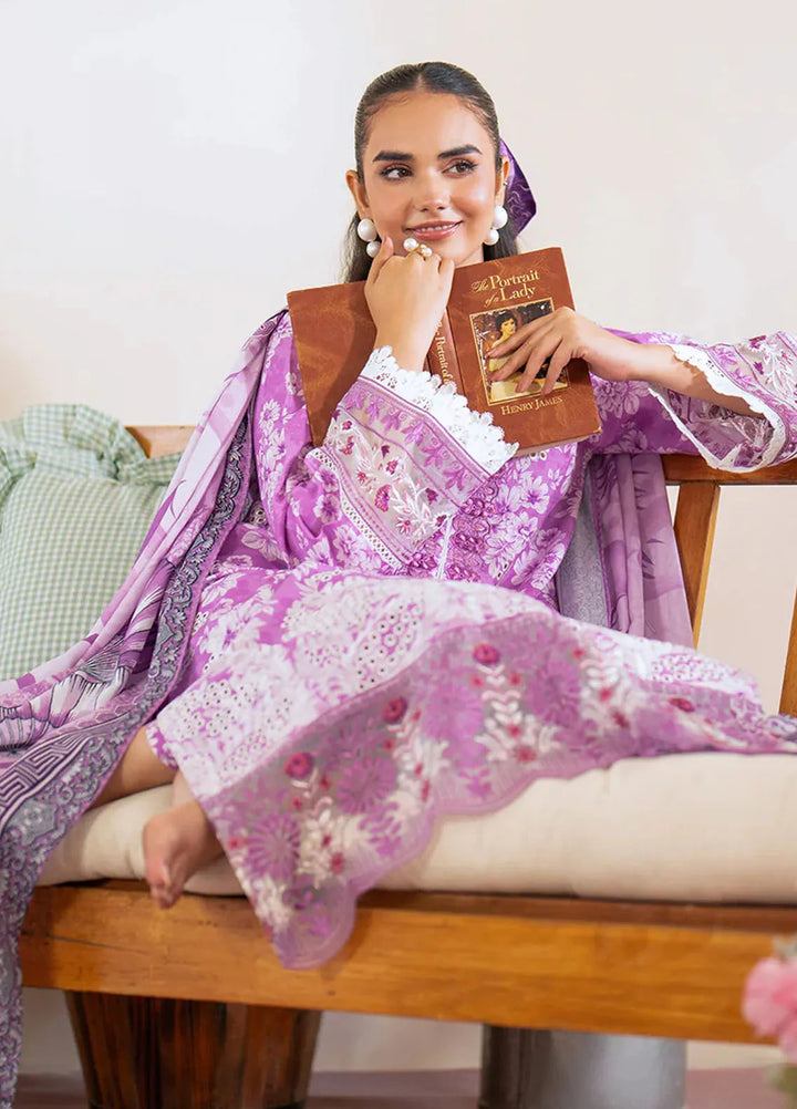 Leila by Mahnur Embroidered Khaddar Suit Unstitched 3 Piece MN24L Fiona - Winter Collection