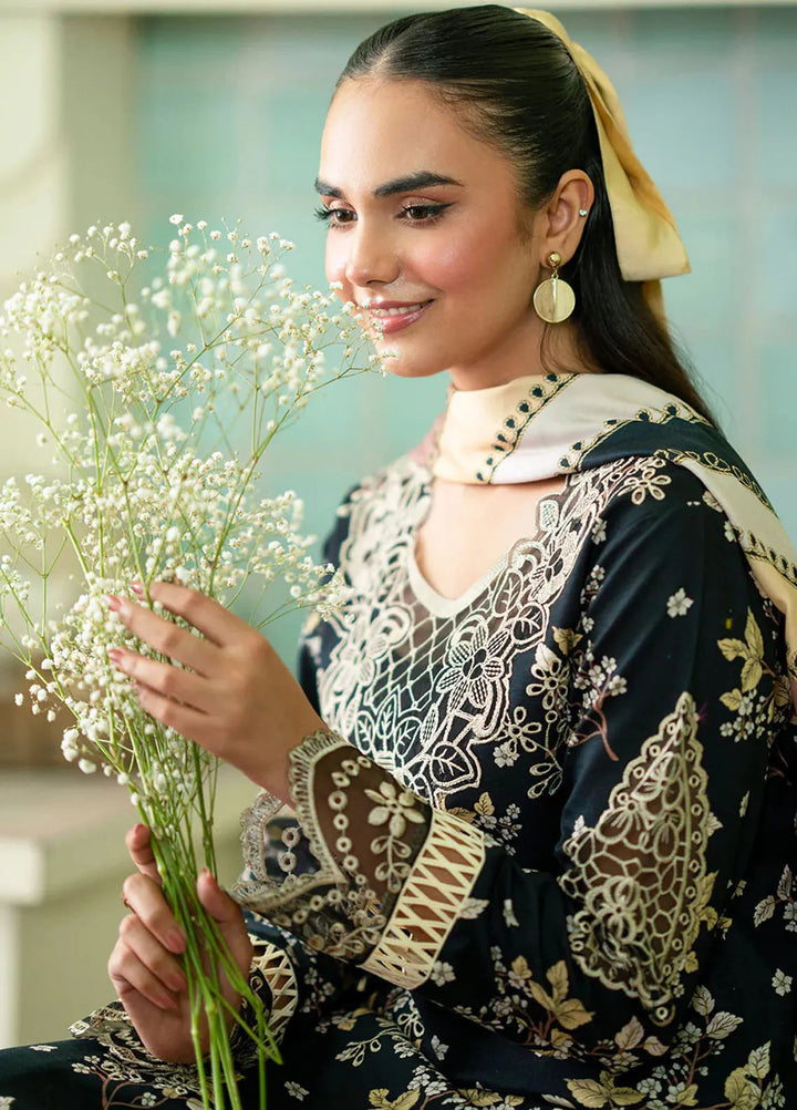 Leila by Mahnur Embroidered Khaddar Suit Unstitched 3 Piece MN24L Giselle - Winter Collection