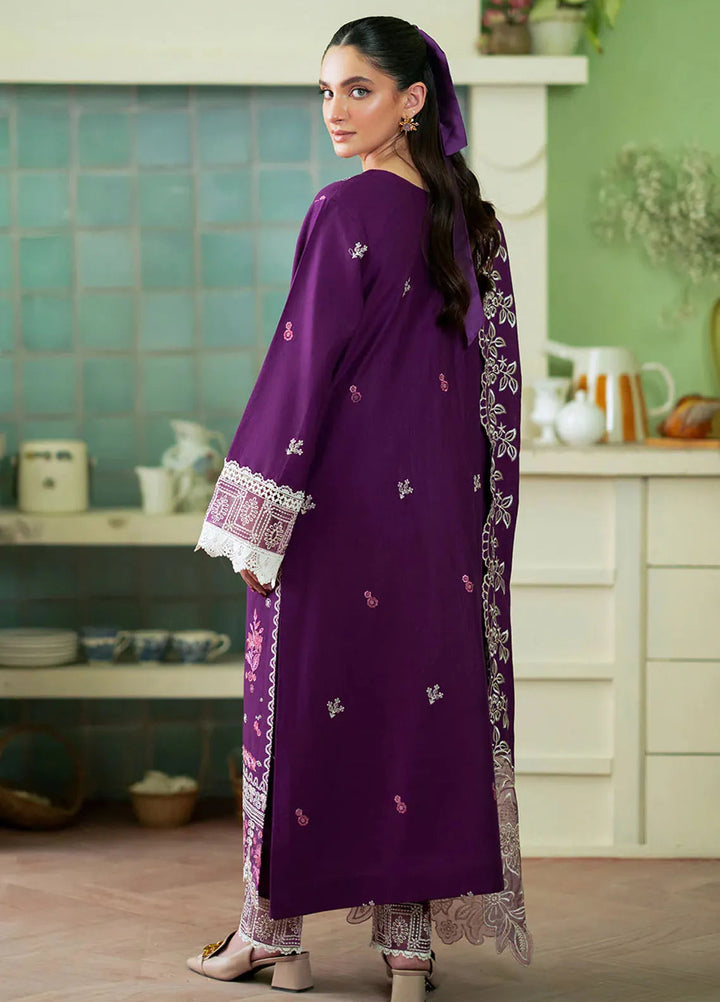Leila by Mahnur Embroidered Khaddar Suit Unstitched 3 Piece MN24L Rhea - Winter Collection