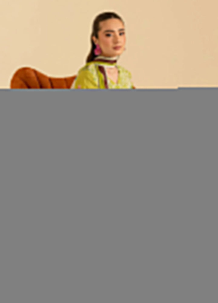 Leila by Mahnur Embroidered Lawn Suits Unstitched 3 Piece MN24LP D-08 Mystique - Summer Collection