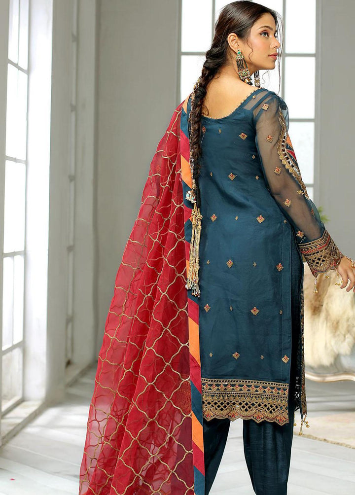 Lemilsa By Maryam's Embroidered  Suits Unstitched 3 Piece MRM22L L-01 - Luxury Collection