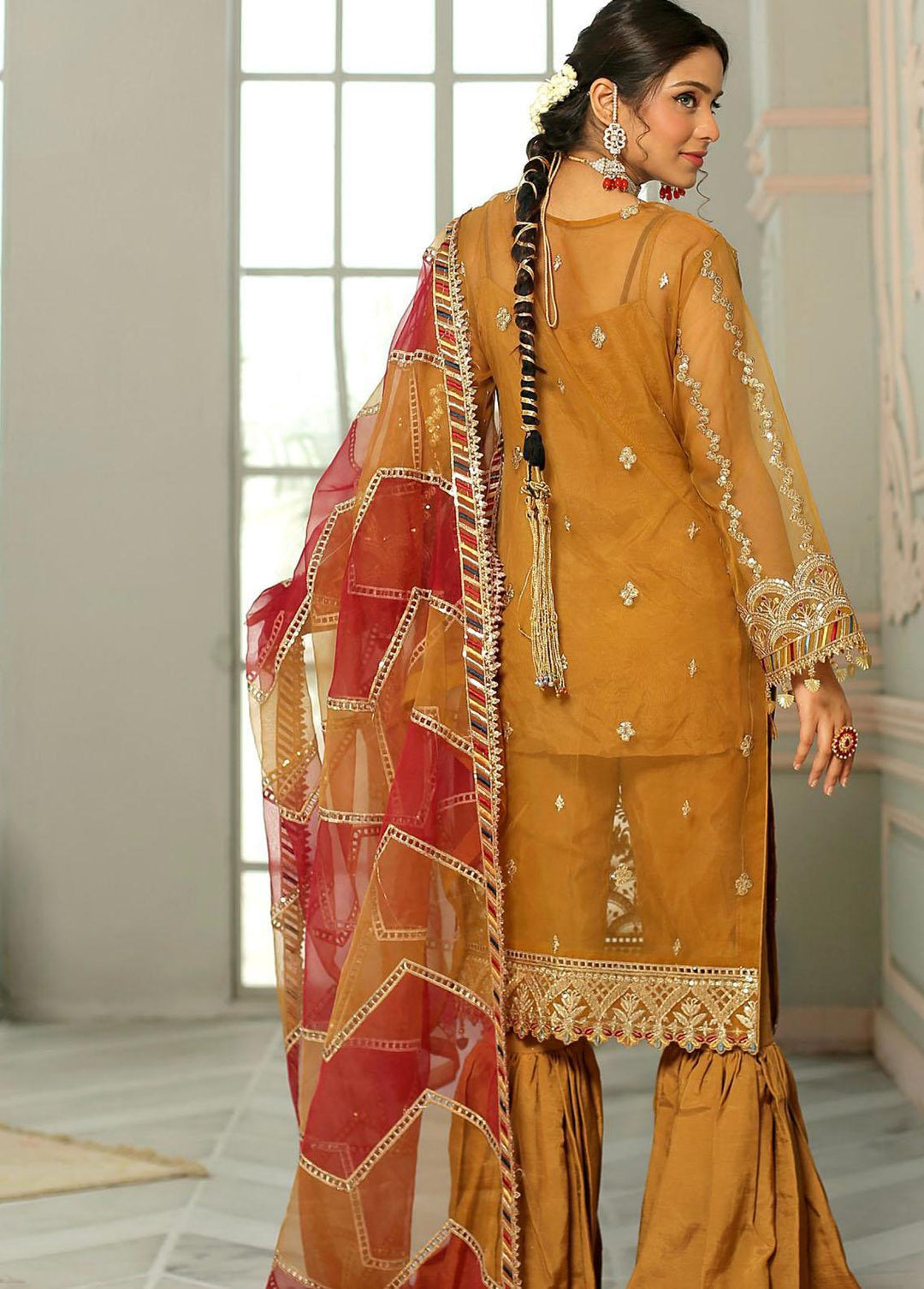 Lemilsa By Maryam's Embroidered  Suits Unstitched 3 Piece MRM22L L-02 - Luxury Collection
