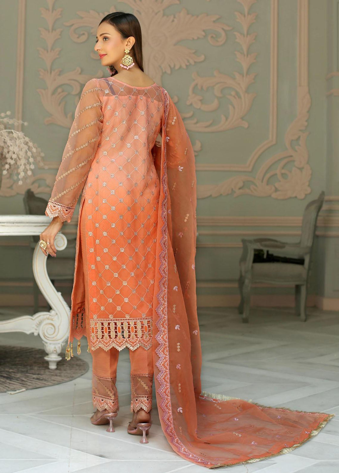 Lemilsa By Maryam's Embroidered  Suits Unstitched 3 Piece MRM22L L-04 - Luxury Collection